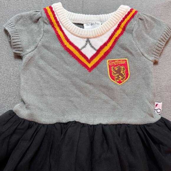 Harry Potter Gryffindor Girl's Dress Costume – 12 months - Picture 2 of 4